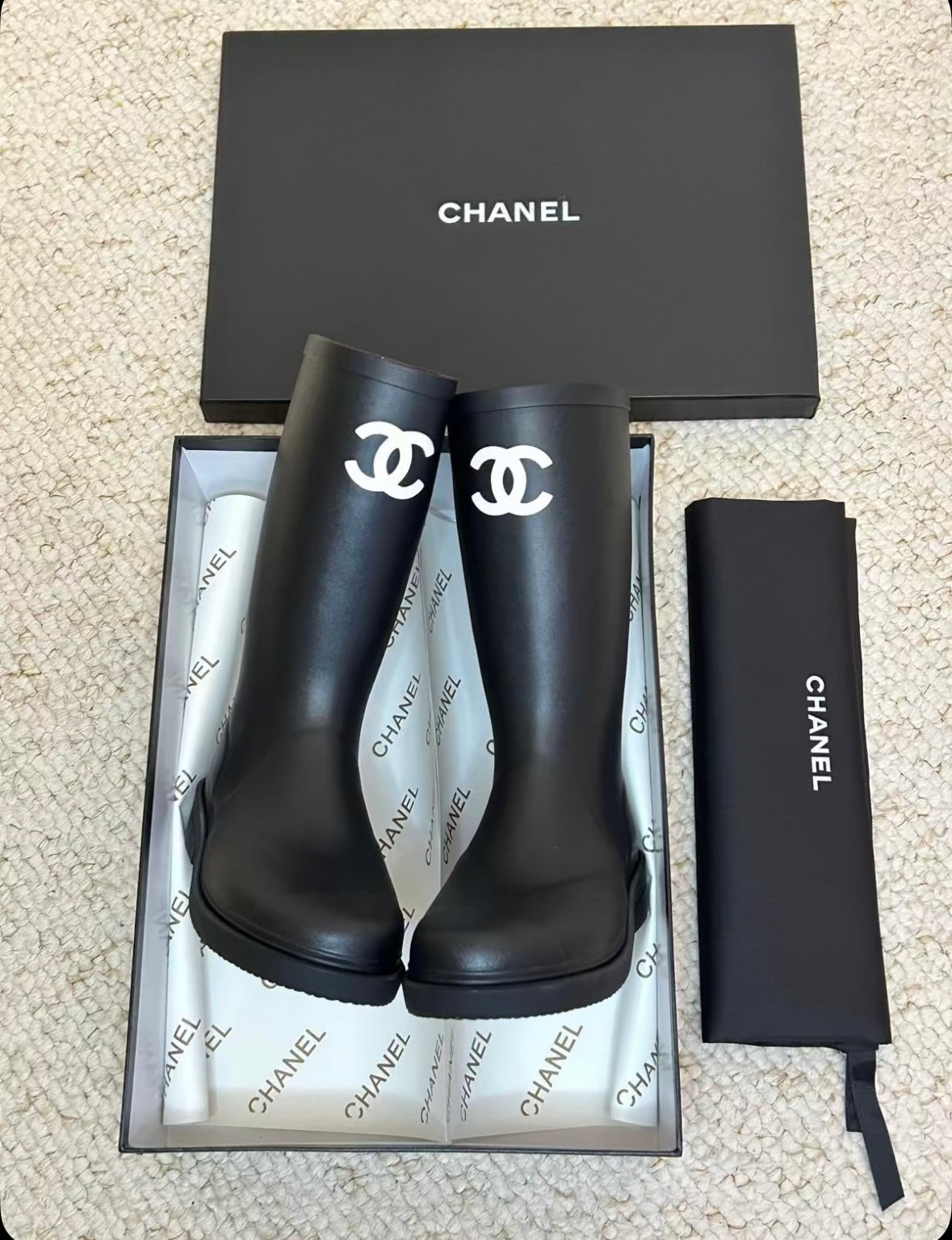 Bottes de pluie Chanel
